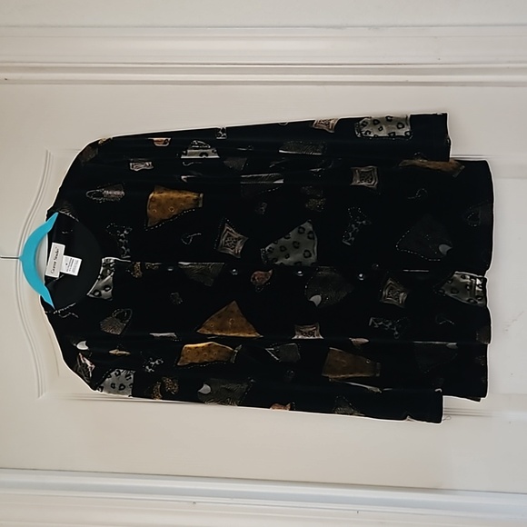 Graver Studio - Velvet Blouse and Jacket Set M - Picture 5 of 7